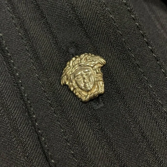 Versace Medusa Dress/Button-Up Shirt - Picture 9 of 10